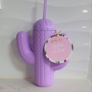 Pink Sky 21oz Sipper Cup with Straw. Lavender.  NWT